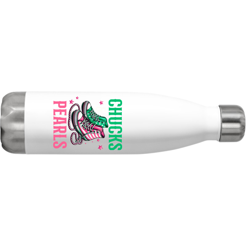 Chucks And Pearls Stainless Steel Water Bottle | Artistshot