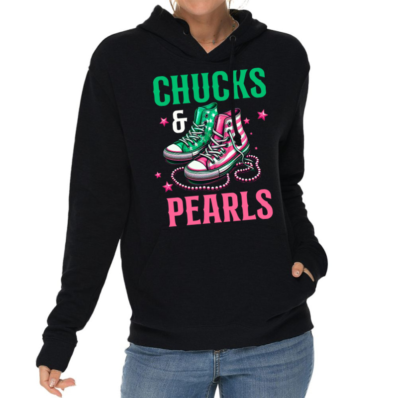 Chucks And Pearls Lightweight Hoodie | Artistshot