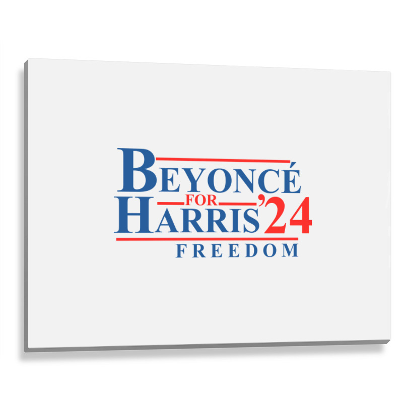 Beyonce For Harris 24 Metal Print Horizontal | Artistshot