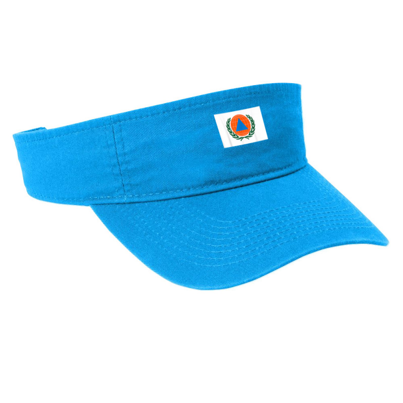 International Civil Defence Organization Flag T Shirt Fashion Visor | Artistshot