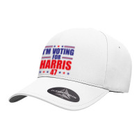 I'm Voting For Harris Seamless Cap | Artistshot