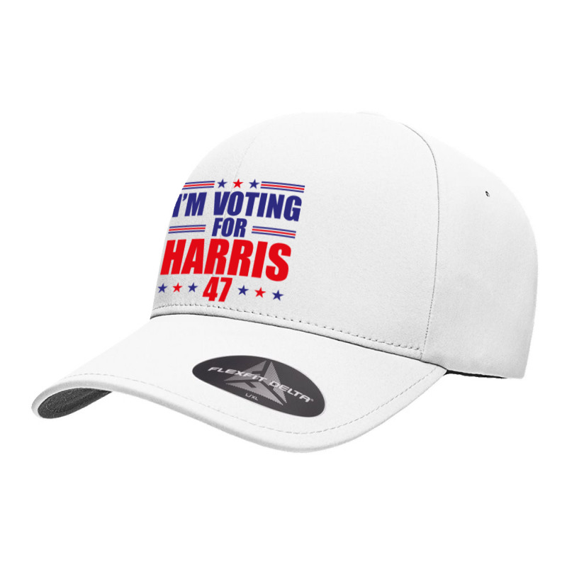 I'm Voting For Harris Seamless Cap | Artistshot