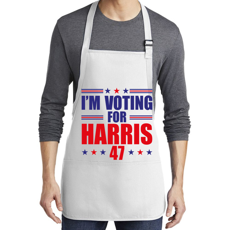 I'm Voting For Harris Medium-length Apron | Artistshot