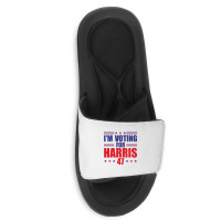 I'm Voting For Harris Slide Sandal | Artistshot