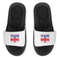 I'm Voting For Harris Slide Sandal | Artistshot