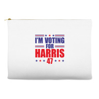 I'm Voting For Harris Accessory Pouches | Artistshot