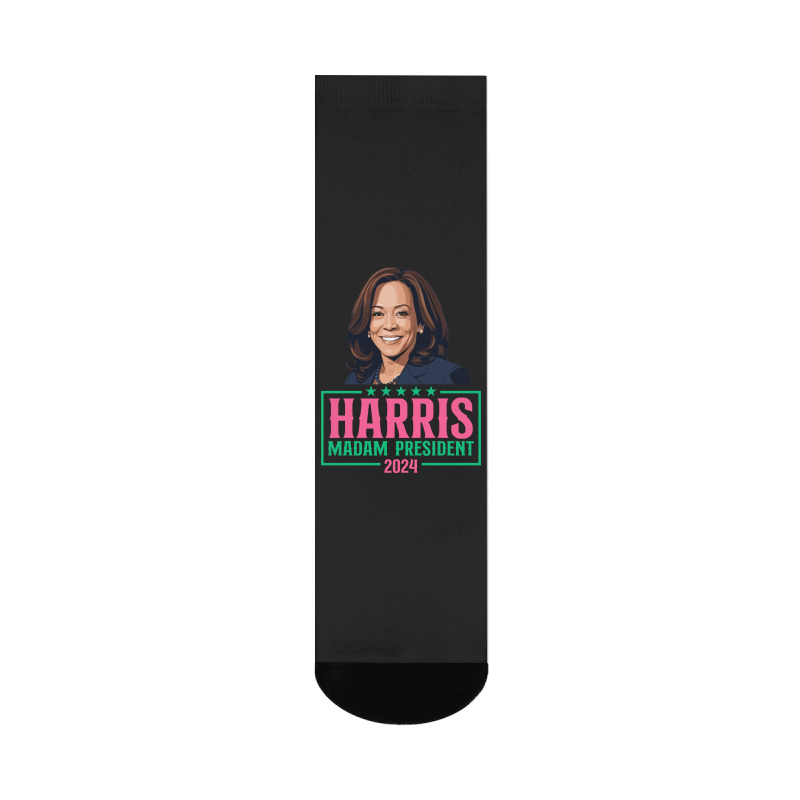 Harris Madam President Crew Socks | Artistshot