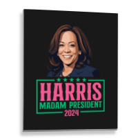 Harris Madam President Metal Print Vertical | Artistshot