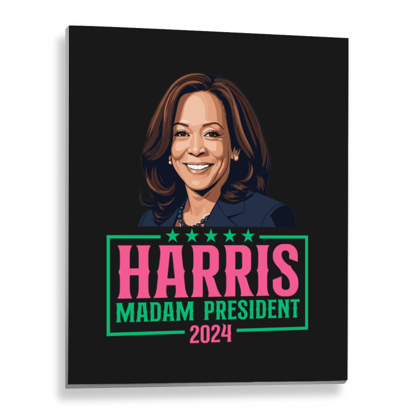 Harris Madam President Metal Print Vertical | Artistshot