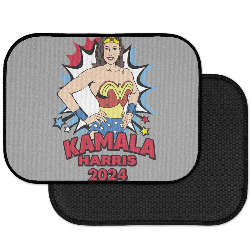 Kamala Harris Wonder Women Rear Car Mat | Artistshot