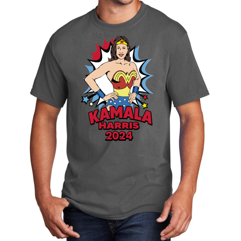 Kamala Harris Wonder Women Basic T-shirt | Artistshot