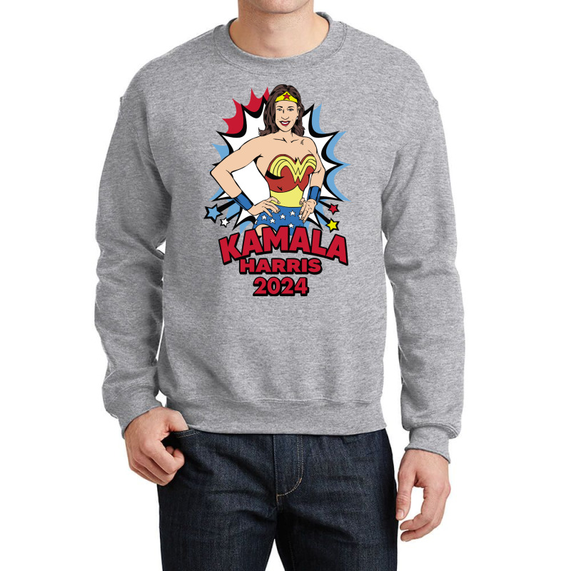 Kamala Harris Wonder Women Crewneck Sweatshirt | Artistshot