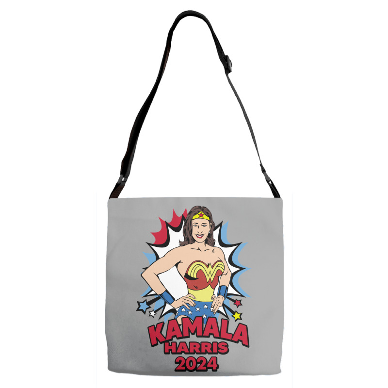 Kamala Harris Wonder Women Adjustable Strap Totes | Artistshot