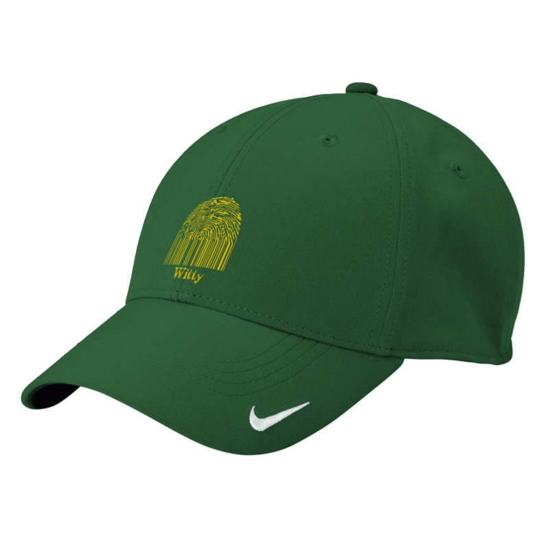 Witty Fingerprint Nike Dri-fit Cap | Artistshot