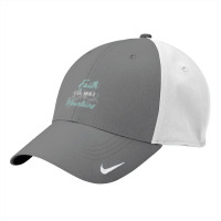 Faith Can Move Mountains Bible Verse Holy Religious Week Women My Favo Nike Dri-fit Cap | Artistshot