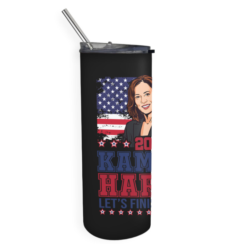 Kamala Harris Skinny Tumbler | Artistshot