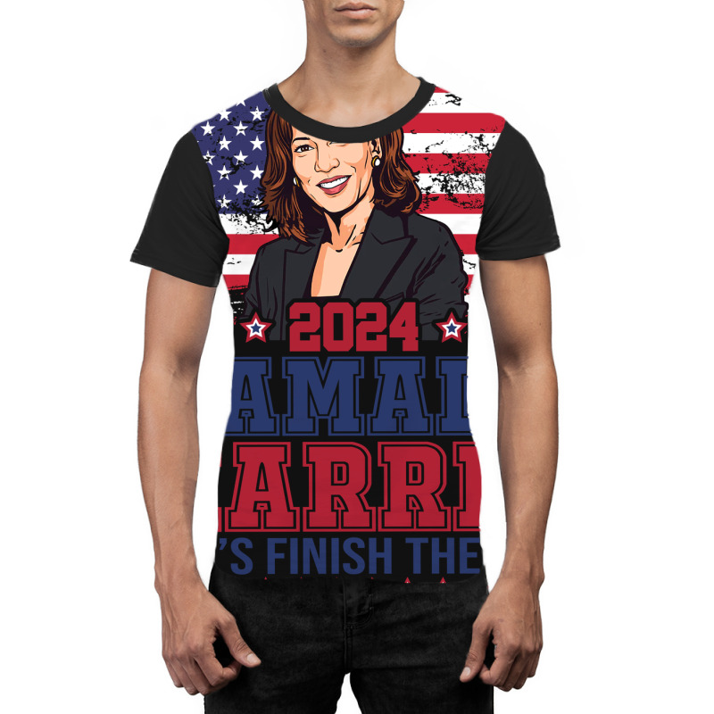 Kamala Harris Graphic T-shirt | Artistshot