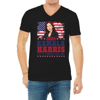 Kamala Harris V-neck Tee | Artistshot