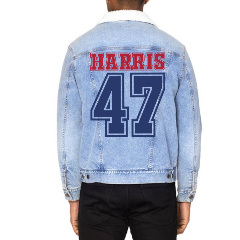 Harrisfront Unisex Sherpa-lined Denim Jacket | Artistshot