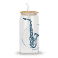 Saxophone Glass Tumbler | Artistshot