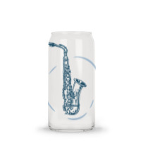 Saxophone Glass Tumbler | Artistshot