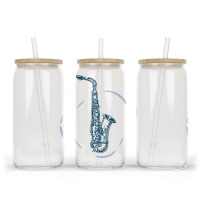 Saxophone Glass Tumbler | Artistshot