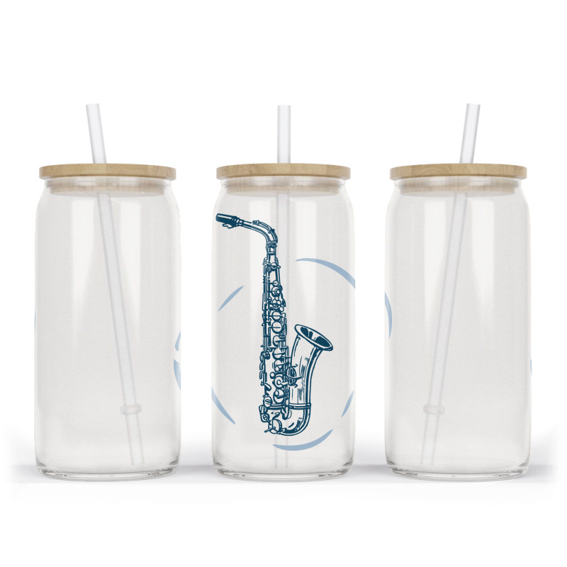 Saxophone Glass Tumbler | Artistshot