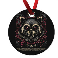 Tanuki Japan Trash Cat Ornament | Artistshot