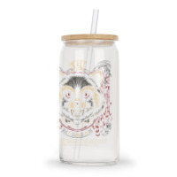 Tanuki Japan Trash Cat Glass Tumbler | Artistshot