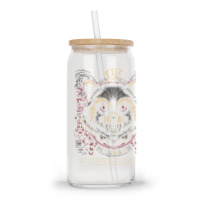 Tanuki Japan Trash Cat Glass Tumbler | Artistshot