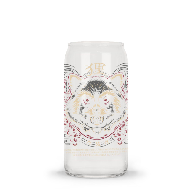 Tanuki Japan Trash Cat Glass Tumbler | Artistshot