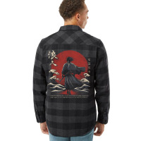 Lost Samurai Japan Artwork Flannel Shirt | Artistshot