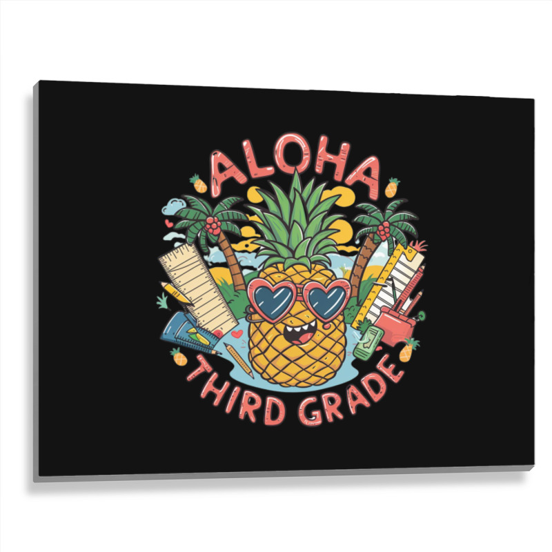 Aloha,third Grade Metal Print Horizontal | Artistshot