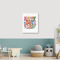 Happy Dot Day Portrait Canvas Print | Artistshot