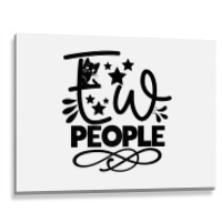 Ew People   Funny Black Cat Sarcastic Metal Print Horizontal | Artistshot