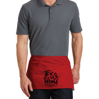 Ew People   Funny Black Cat Sarcastic Waist Apron | Artistshot