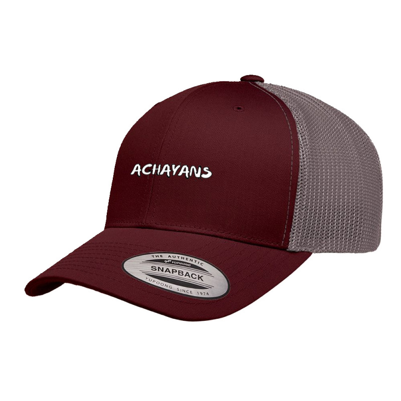 Achayans Retro Trucker Cap by KENNETHPACLING | Artistshot