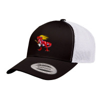 Dinosaur Rex Rock And Roll Shir Guiar Gif Men Kids Retro Trucker Cap | Artistshot