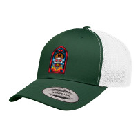 Lamb Stained Glass Retro Trucker Cap | Artistshot