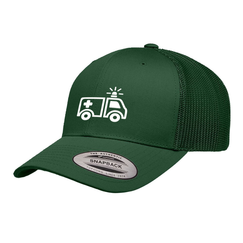 Ambulance Car Retro Trucker Cap by Hayward Michel | Artistshot