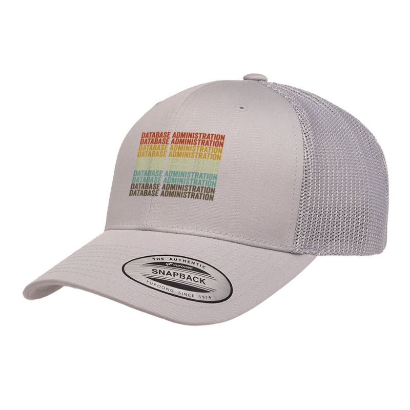 Database Administration Retro T Shirt Retro Trucker Cap by cluniepfa | Artistshot