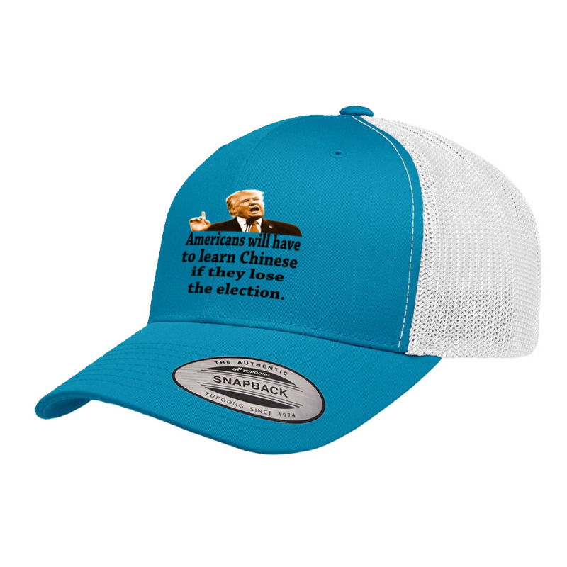 Donald Trump Fitted V-neck Retro Trucker Cap | Artistshot