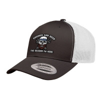 Engines And Beer The Reason I'm Here Funny Mechanic Retro Trucker Cap | Artistshot