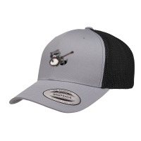 Banjo Player Thrash Panda Musical Instrument Instrumentalist Retro Trucker Cap | Artistshot