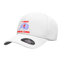 I Have Mental Illinois Seamless Cap | Artistshot