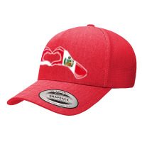 Peru Panama Flag Peruvian Panamanian Heart Yupoong Trucker Cap | Artistshot