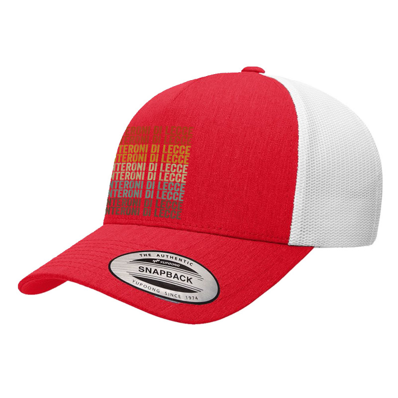 Monteroni Di Lecce City Retro Yupoong Trucker Cap by Golden | Artistshot