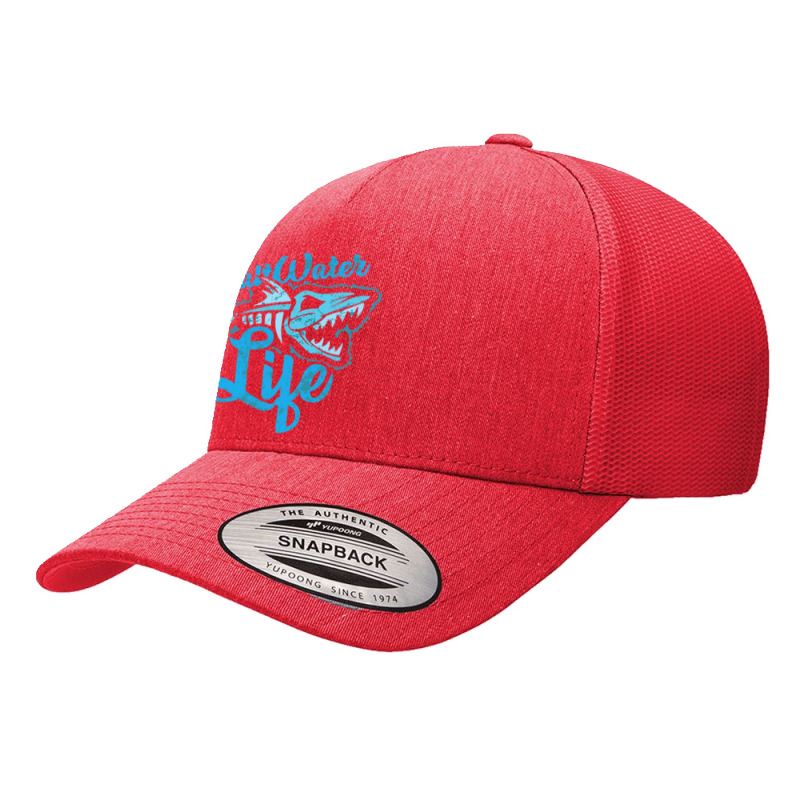 Saltwater Life Fishing Yupoong Trucker Cap by cm-arts | Artistshot