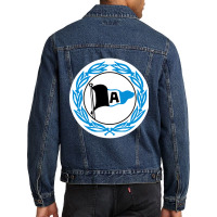 The-arminia-bielefeld-pen Men Denim Jacket | Artistshot