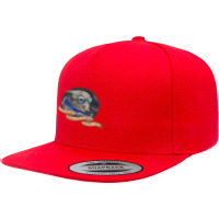 Garrus 5 Panel Snapback Cap | Artistshot